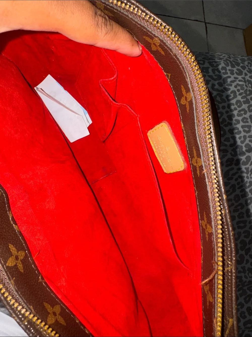 Louis Vuitton Monogram Canvas Crossbody with Natural Vachetta Trim